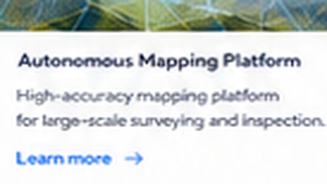 Autonomous Mapping Platform
